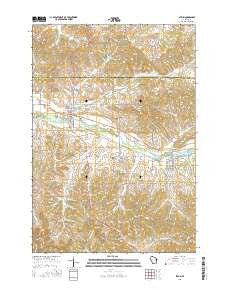 Strum Wisconsin Current topographic map, 1:24000 scale, 7.5 X 7.5 Minute, Year 2015