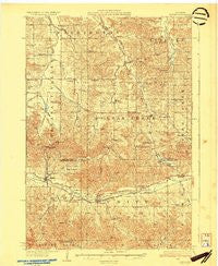 Strum Wisconsin Historical topographic map, 1:62500 scale, 15 X 15 Minute, Year 1930