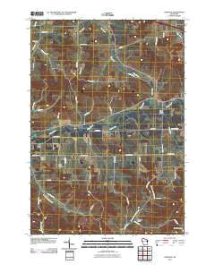 Strum SE Wisconsin Historical topographic map, 1:24000 scale, 7.5 X 7.5 Minute, Year 2010