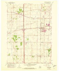 Sturtevant Wisconsin Historical topographic map, 1:24000 scale, 7.5 X 7.5 Minute, Year 1959