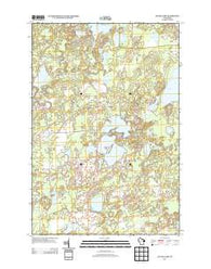 Sugar Camp Wisconsin Historical topographic map, 1:24000 scale, 7.5 X 7.5 Minute, Year 2013