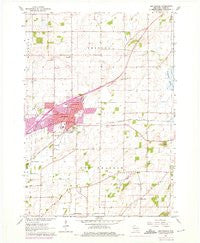 Sun Prairie Wisconsin Historical topographic map, 1:24000 scale, 7.5 X 7.5 Minute, Year 1962