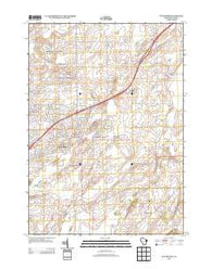 Sun Prairie Wisconsin Historical topographic map, 1:24000 scale, 7.5 X 7.5 Minute, Year 2013