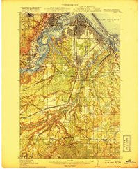 Superior Minnesota Historical topographic map, 1:62500 scale, 15 X 15 Minute, Year 1917