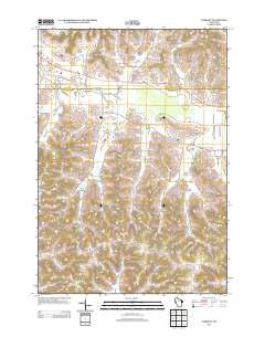 Tarrant Wisconsin Historical topographic map, 1:24000 scale, 7.5 X 7.5 Minute, Year 2013
