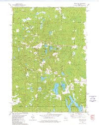 Timms Hill Wisconsin Historical topographic map, 1:24000 scale, 7.5 X 7.5 Minute, Year 1979