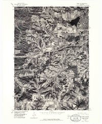 Tomah NE Wisconsin Historical topographic map, 1:24000 scale, 7.5 X 7.5 Minute, Year 1976