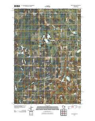Trade River Wisconsin Historical topographic map, 1:24000 scale, 7.5 X 7.5 Minute, Year 2010