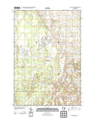 Trade River Wisconsin Historical topographic map, 1:24000 scale, 7.5 X 7.5 Minute, Year 2013