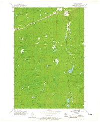 Upson Wisconsin Historical topographic map, 1:24000 scale, 7.5 X 7.5 Minute, Year 1956