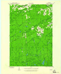 Upson Wisconsin Historical topographic map, 1:48000 scale, 15 X 15 Minute, Year 1940