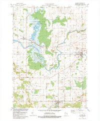 Valders Wisconsin Historical topographic map, 1:24000 scale, 7.5 X 7.5 Minute, Year 1978