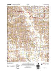 Verona Wisconsin Historical topographic map, 1:24000 scale, 7.5 X 7.5 Minute, Year 2013