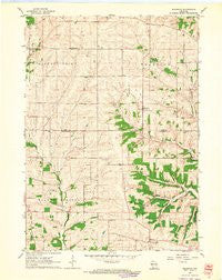Waldwick Wisconsin Historical topographic map, 1:24000 scale, 7.5 X 7.5 Minute, Year 1962