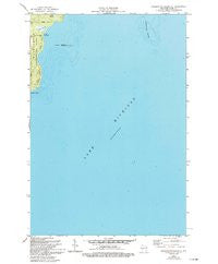 Washington Island SE Wisconsin Historical topographic map, 1:24000 scale, 7.5 X 7.5 Minute, Year 1982
