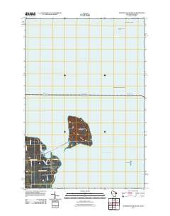 Washington Island NE Wisconsin Historical topographic map, 1:24000 scale, 7.5 X 7.5 Minute, Year 2011