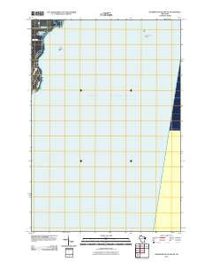 Washington Island SE Wisconsin Historical topographic map, 1:24000 scale, 7.5 X 7.5 Minute, Year 2010