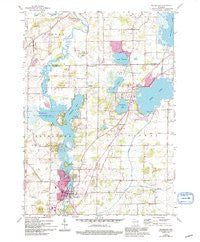 Waterford Wisconsin Historical topographic map, 1:24000 scale, 7.5 X 7.5 Minute, Year 1959