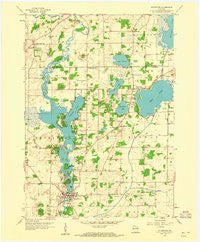 Waterford Wisconsin Historical topographic map, 1:24000 scale, 7.5 X 7.5 Minute, Year 1959