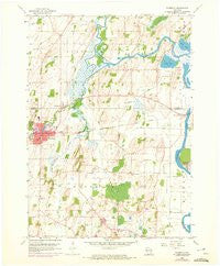 Waterloo Wisconsin Historical topographic map, 1:24000 scale, 7.5 X 7.5 Minute, Year 1959