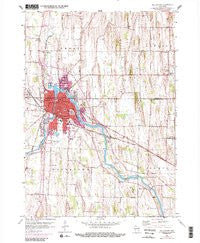Watertown Wisconsin Historical topographic map, 1:24000 scale, 7.5 X 7.5 Minute, Year 1959
