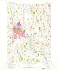 Watertown Wisconsin Historical topographic map, 1:24000 scale, 7.5 X 7.5 Minute, Year 1959