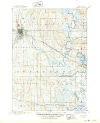 Watertown Wisconsin Historical topographic map, 1:62500 scale, 15 X 15 Minute, Year 1894