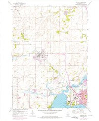 Waunakee Wisconsin Historical topographic map, 1:24000 scale, 7.5 X 7.5 Minute, Year 1959