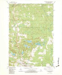 Wausaukee North Wisconsin Historical topographic map, 1:24000 scale, 7.5 X 7.5 Minute, Year 1982