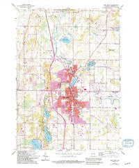 West Bend Wisconsin Historical topographic map, 1:24000 scale, 7.5 X 7.5 Minute, Year 1959
