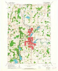 West Bend Wisconsin Historical topographic map, 1:24000 scale, 7.5 X 7.5 Minute, Year 1959