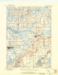 Whitewater Wisconsin Historical topographic map, 1:62500 scale, 15 X 15 Minute, Year 1903