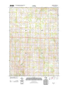 Wien Wisconsin Historical topographic map, 1:24000 scale, 7.5 X 7.5 Minute, Year 2013