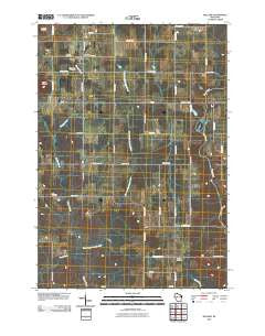 Willard Wisconsin Historical topographic map, 1:24000 scale, 7.5 X 7.5 Minute, Year 2010