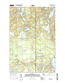 Winchester Wisconsin Current topographic map, 1:24000 scale, 7.5 X 7.5 Minute, Year 2015