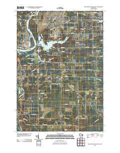 Wisconsin Rapids South Wisconsin Historical topographic map, 1:24000 scale, 7.5 X 7.5 Minute, Year 2010