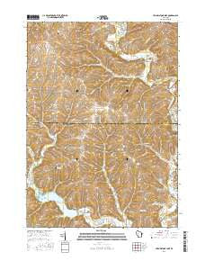 Yellowstone Lake Wisconsin Current topographic map, 1:24000 scale, 7.5 X 7.5 Minute, Year 2016