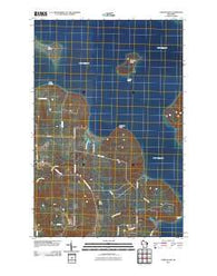 York Island Wisconsin Historical topographic map, 1:24000 scale, 7.5 X 7.5 Minute, Year 2010