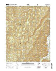 Adolph West Virginia Current topographic map, 1:24000 scale, 7.5 X 7.5 Minute, Year 2016