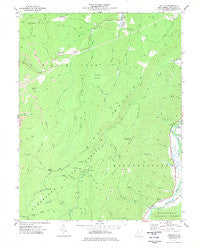 Adolph West Virginia Historical topographic map, 1:24000 scale, 7.5 X 7.5 Minute, Year 1977