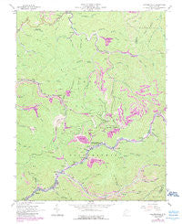 Amherstdale West Virginia Historical topographic map, 1:24000 scale, 7.5 X 7.5 Minute, Year 1963