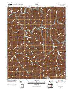 Baileysville West Virginia Historical topographic map, 1:24000 scale, 7.5 X 7.5 Minute, Year 2011