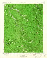 Bald Knob West Virginia Historical topographic map, 1:62500 scale, 15 X 15 Minute, Year 1928