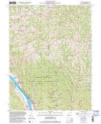 Bancroft West Virginia Historical topographic map, 1:24000 scale, 7.5 X 7.5 Minute, Year 1999