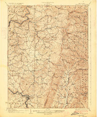 Belington West Virginia Historical topographic map, 1:62500 scale, 15 X 15 Minute, Year 1927