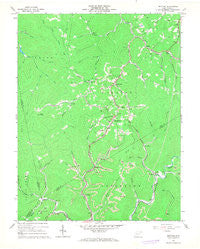 Bentree West Virginia Historical topographic map, 1:24000 scale, 7.5 X 7.5 Minute, Year 1967