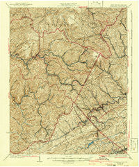 Bramwell West Virginia Historical topographic map, 1:62500 scale, 15 X 15 Minute, Year 1925