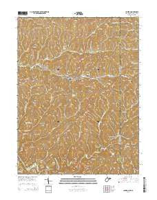 Cameron West Virginia Historical topographic map, 1:24000 scale, 7.5 X 7.5 Minute, Year 2014