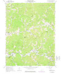 Cedar Point West Virginia Historical topographic map, 1:24000 scale, 7.5 X 7.5 Minute, Year 1961