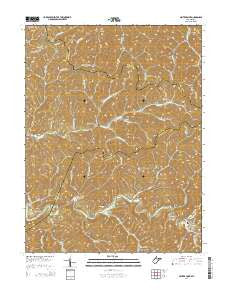 Center Point West Virginia Historical topographic map, 1:24000 scale, 7.5 X 7.5 Minute, Year 2014